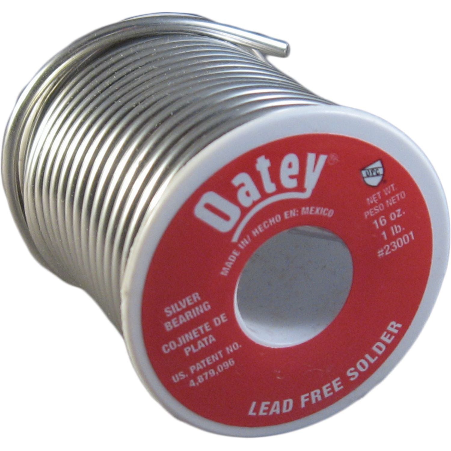 Oatey 1 lb Lead-Free Silver Wire Solder – PlumbersStock Express