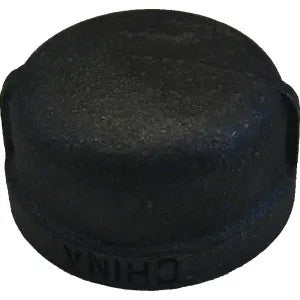 3/4" Black Iron Cap