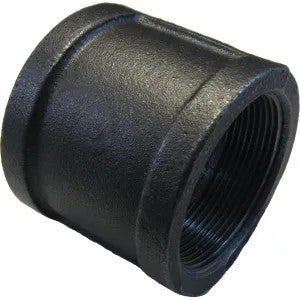 1-1/4" Black Iron Coupling