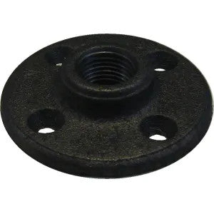 Matco-Norca BLKFF12 Black Floor Flange, 1/2-Inch