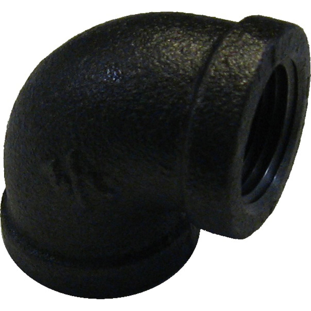 1/2" Black Iron 90deg Elbow