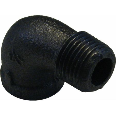 1/2" Black Iron Street Elbow