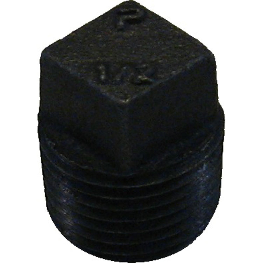 1/2" Black Iron Plug