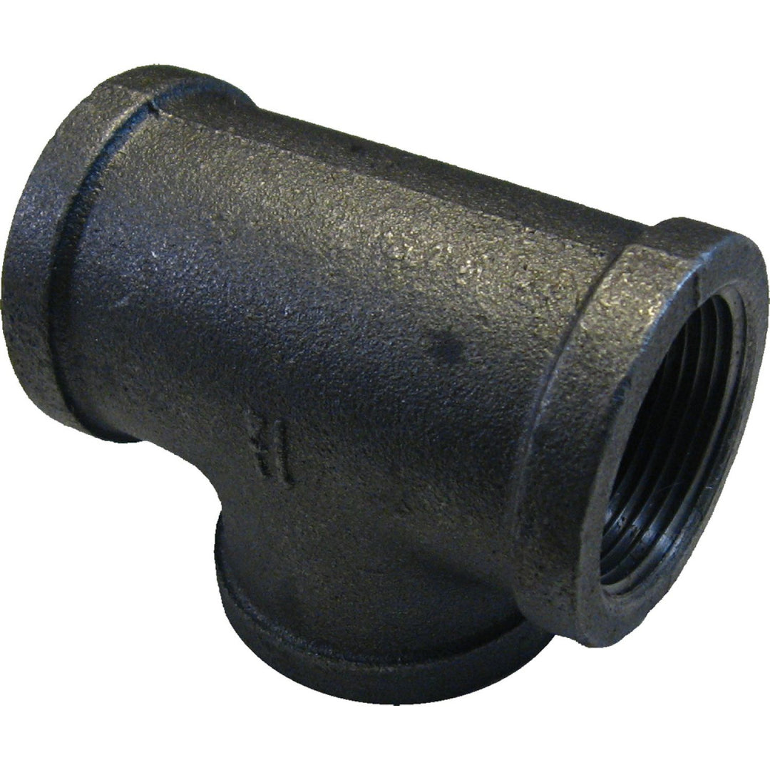 1-1/4" Black Iron Tee