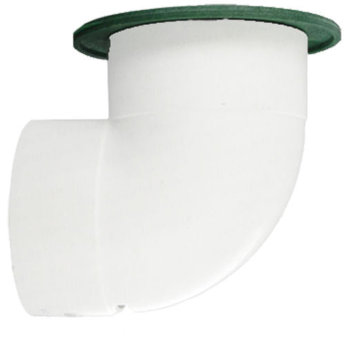 NDS 421 4" POP-UP DRAIN ELBOW WITH EMITTER GREEN