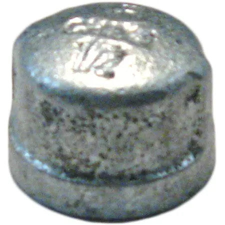GALCAP12 Galvanized Cap, 1/2 Inch