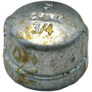 GALCAP34 Galvanized Cap, 3/4 Inch