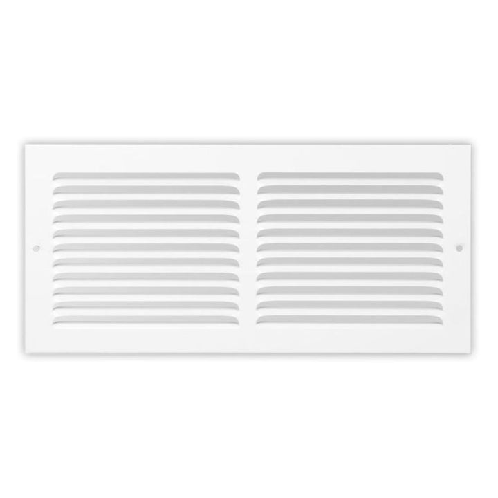 Shoemaker 1150-24X8 24" x 8" Baseboard Return Air Grille - Soft White