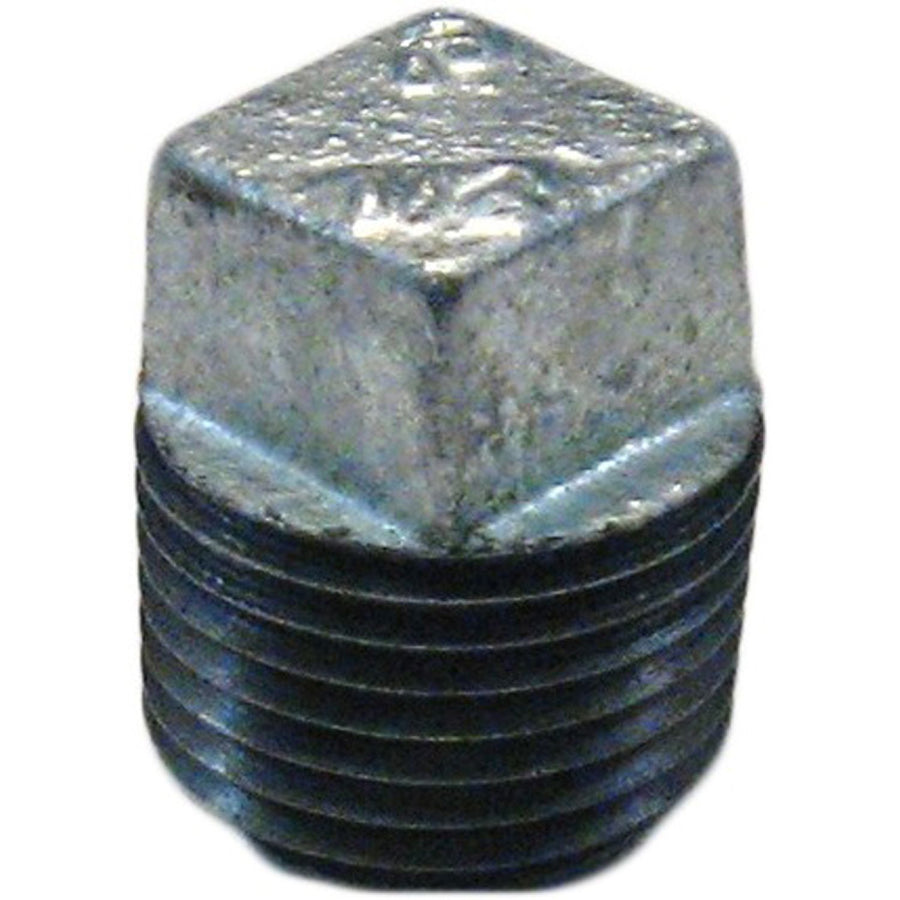 GALPL12 Galvanized Plug, 1/2 Inch