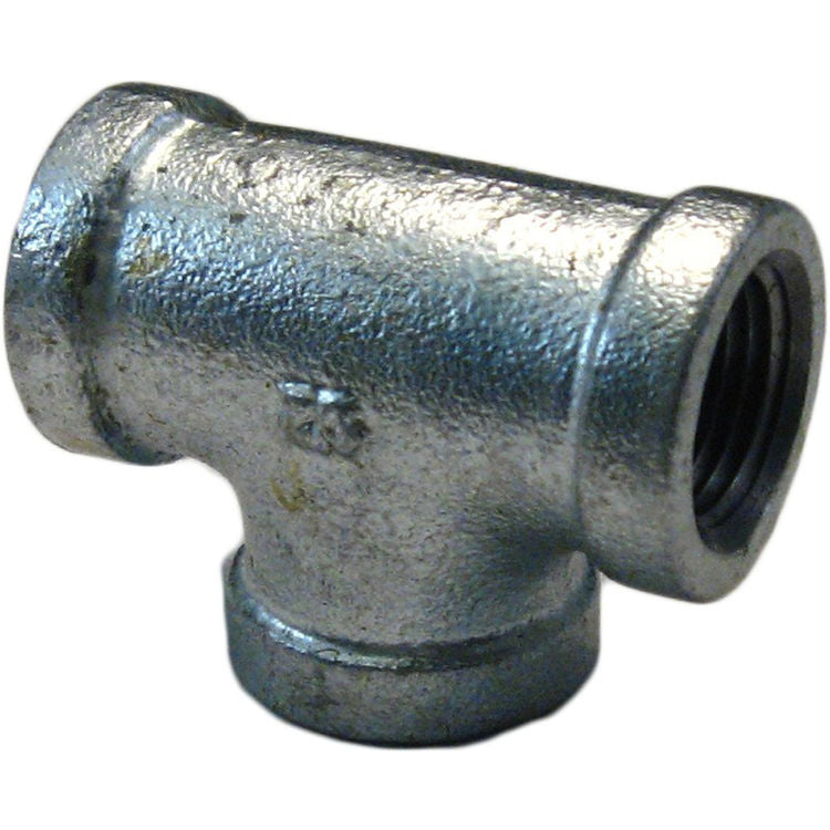 GALT12 Galvanized Tee, 1/2 Inch