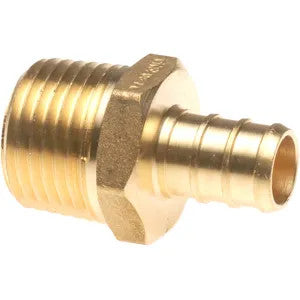 1/2" PEX x 3/4" MIP Adapter