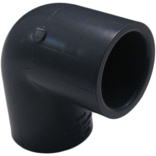 PVC80L1 Schedule 80 PVC 90 Degree Elbow, 1 Inch