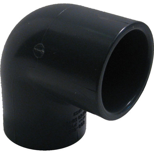 PVC80L112 1-1/2" Schedule 80 PVC 90-Degree Elbow