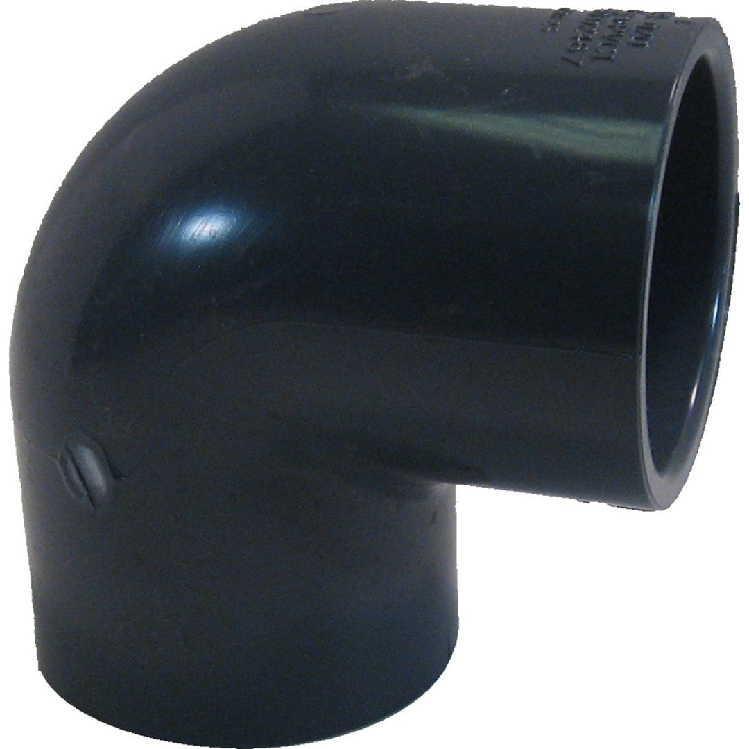 PVC80L2 Schedule 80 PVC 90-Degree Elbow, 2 Inches