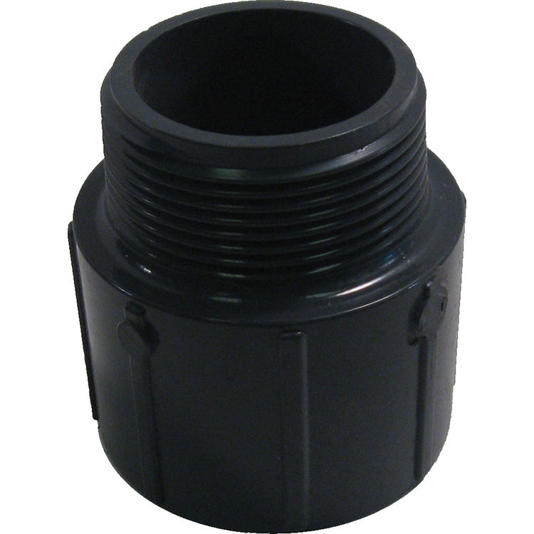 PVC80MA112 1-1/2" Schedule 80 PVC Male Adapter