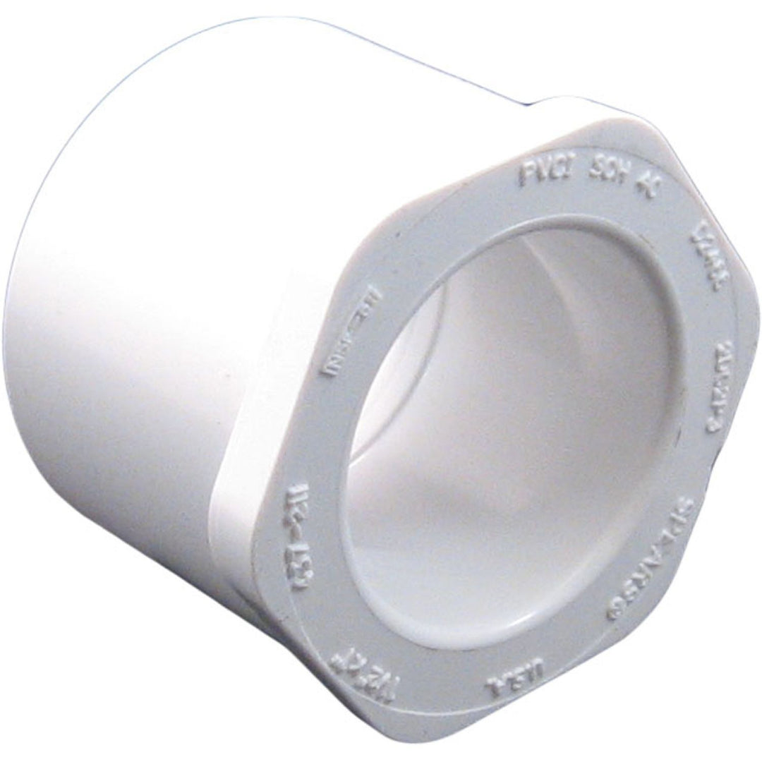 PVCB1121 Schedule 40 PVC Bushing, 1-1/2 x 1 Inch
