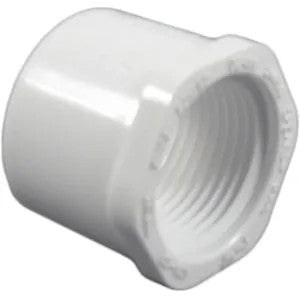 PVCB134ST Schedule 40 PVC Bushing, 1 x 3/4 Inch