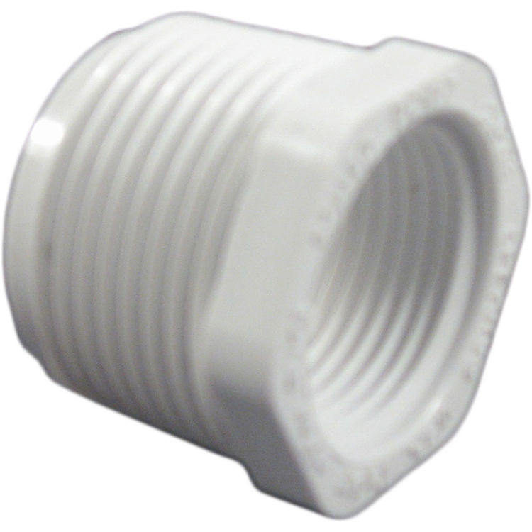 PVCB134TT Schedule 40 PVC Bushing, 1 x 3/4 Inch