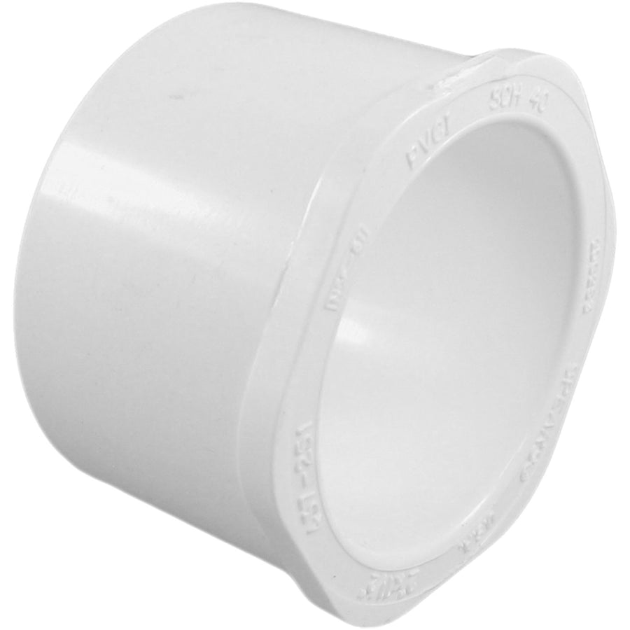 PVCB2112 Schedule 40 PVC Bushing, 2 x 1-1/2 Inch