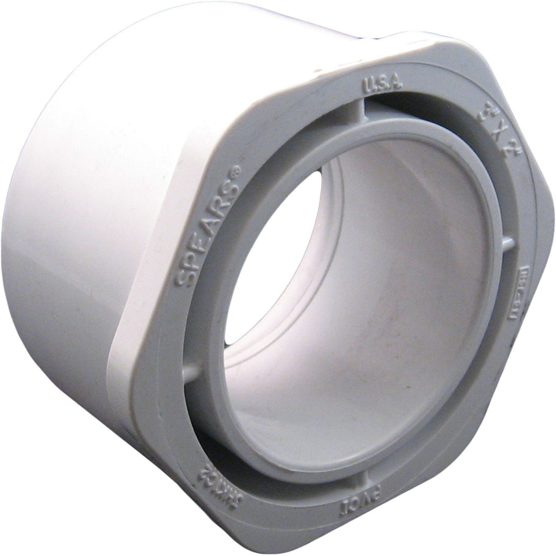 PVCB32ST Schedule 40 PVC Bushing, 3 x 2 Inch