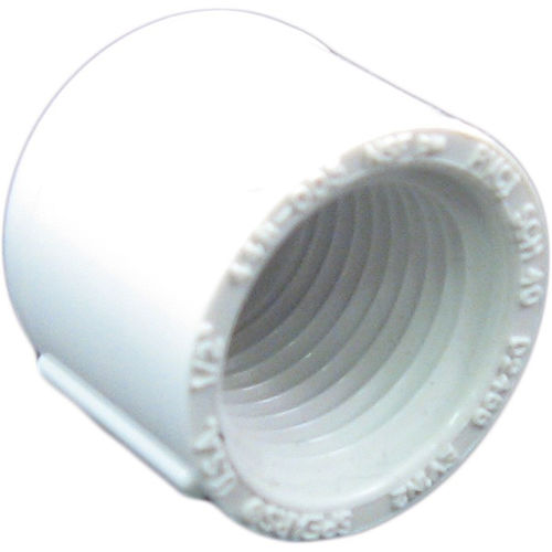 1/2" Schedule 40 PVC Threaded Cap
