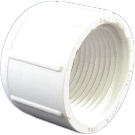 1" Schedule 40 PVC Threaded Cap