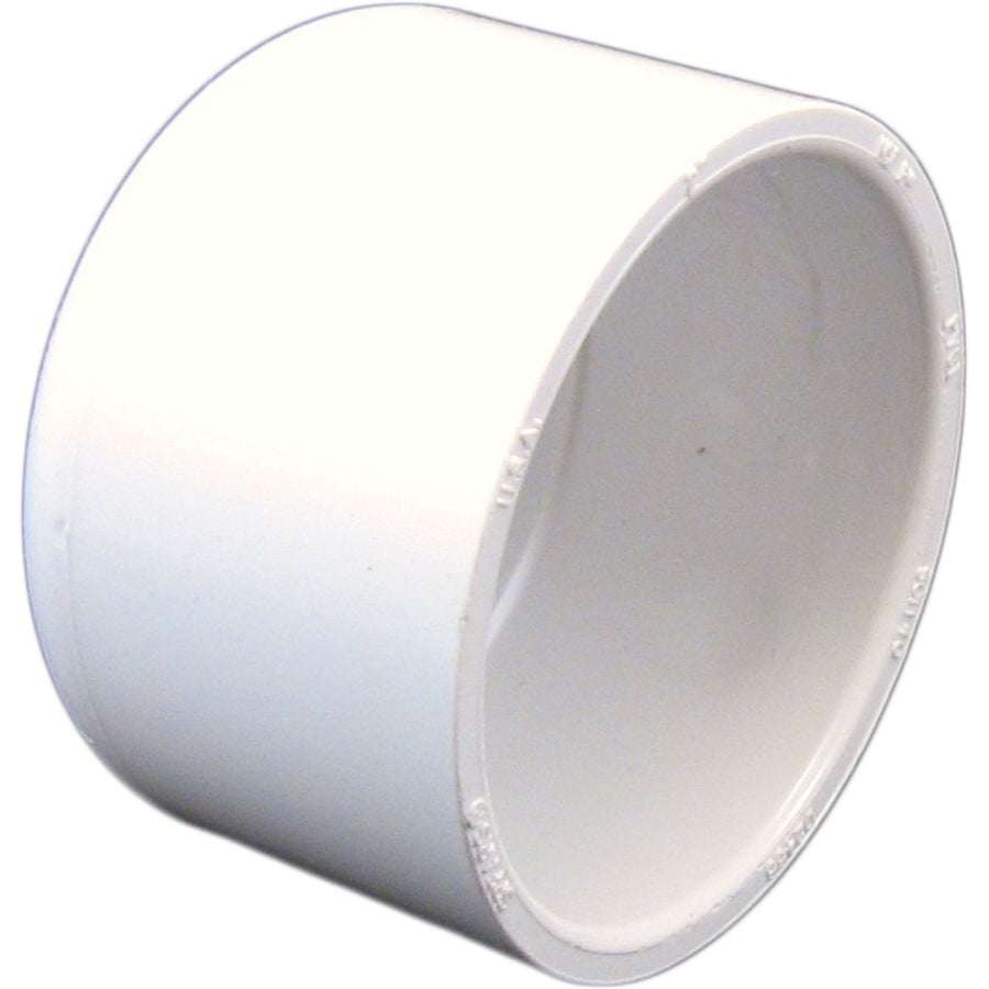 PVCCAP2 Schedule 40 PVC Slip Cap, 2 Inch