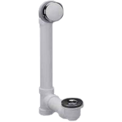 Watco 901-PP-PVC-BN Innovator Push Pull Bath Waste - Brushed Nickel