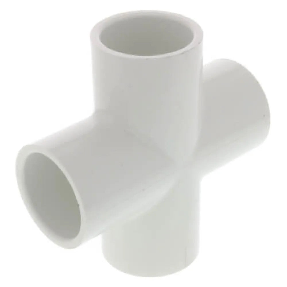 PVCCROSS1 Schedule 40 PVC Cross, 1 Inch