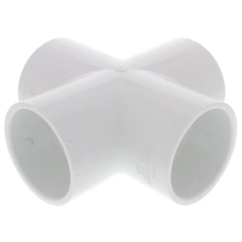 PVCCROSS34 Schedule 40 PVC Cross, 3/4 Inch