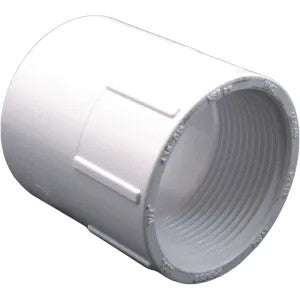 PVCFE112 Schedule 40 PVC Female Adapter, 1-1/2 Inch