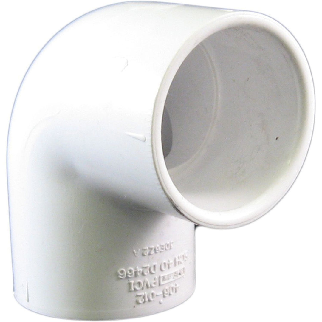 Schedule 40 PVCL114 PVC 90 Degree Elbow, 1-1/4 Inch