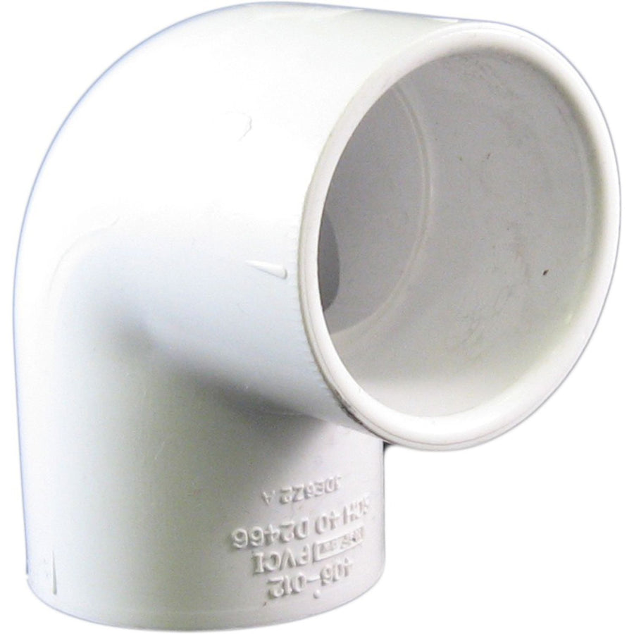Schedule 40 PVCL114 PVC 90 Degree Elbow, 1-1/4 Inch