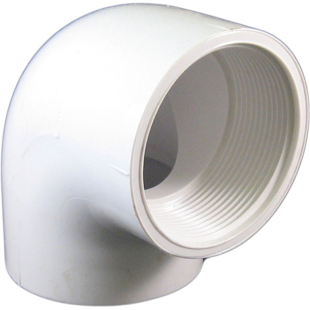 PVCL2 Schedule 40 PVC 90 Degree Elbow, 2 Inch