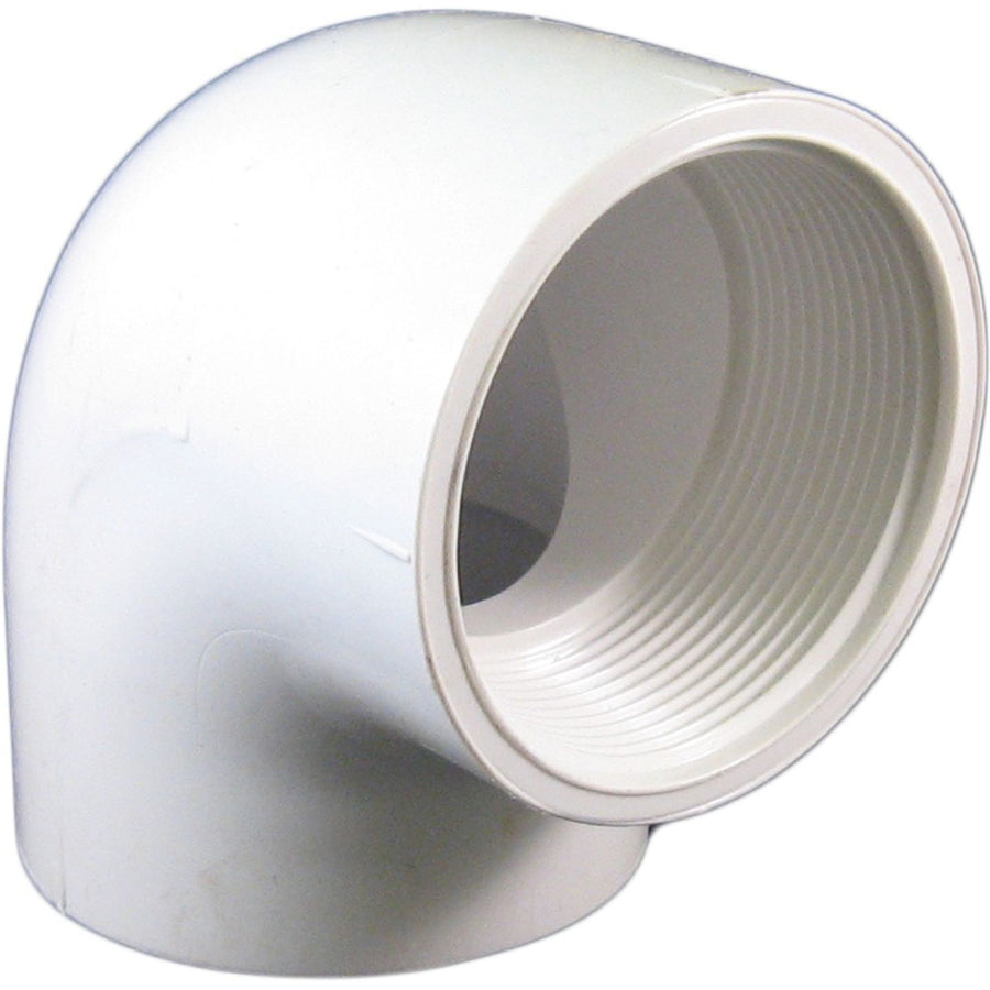PVCL2 Schedule 40 PVC 90 Degree Elbow, 2 Inch