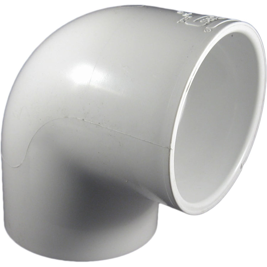 PVCL3 Schedule 40 PVC 90 Degree Elbow, 3 Inch
