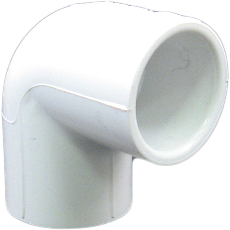 PVCL34 Schedule 40 PVC 90 Degree Elbow, 3/4 Inch