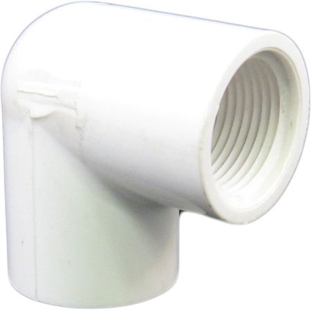 3/4-Inch PVC 90-Degree Elbow - Threaded, Schedule 40