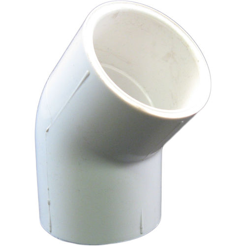 PVCL45114 Schedule 40 PVC 45 Degree Elbow, 1-1/4 Inch
