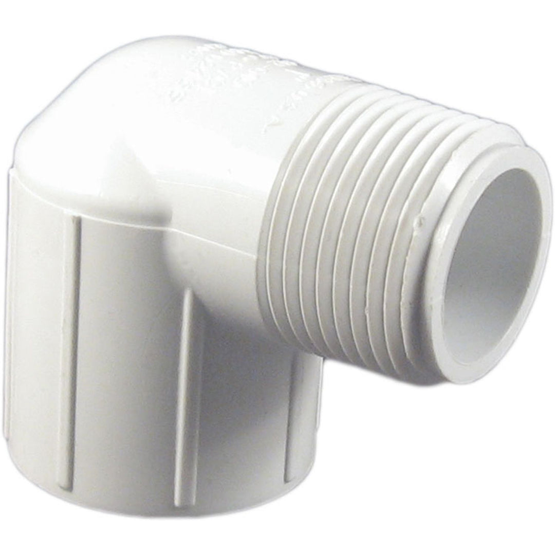 1" Street Elbow 90 Degree Thread x Thread Schedule 40 PVC, PVCLS1TT