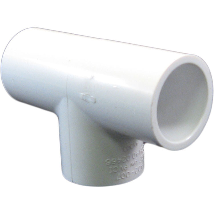 Schedule 40 PVC 3/4 Inch Tee (Slip x Slip x Female Thread)