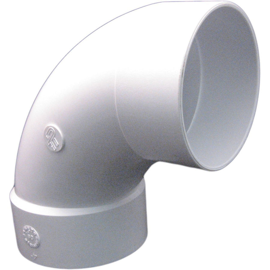 4 Inch PVC Sewer & Drain 90 Degree Street Elbow