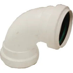 6 Inch PVC Sewer & Drain 90 Degree Elbow