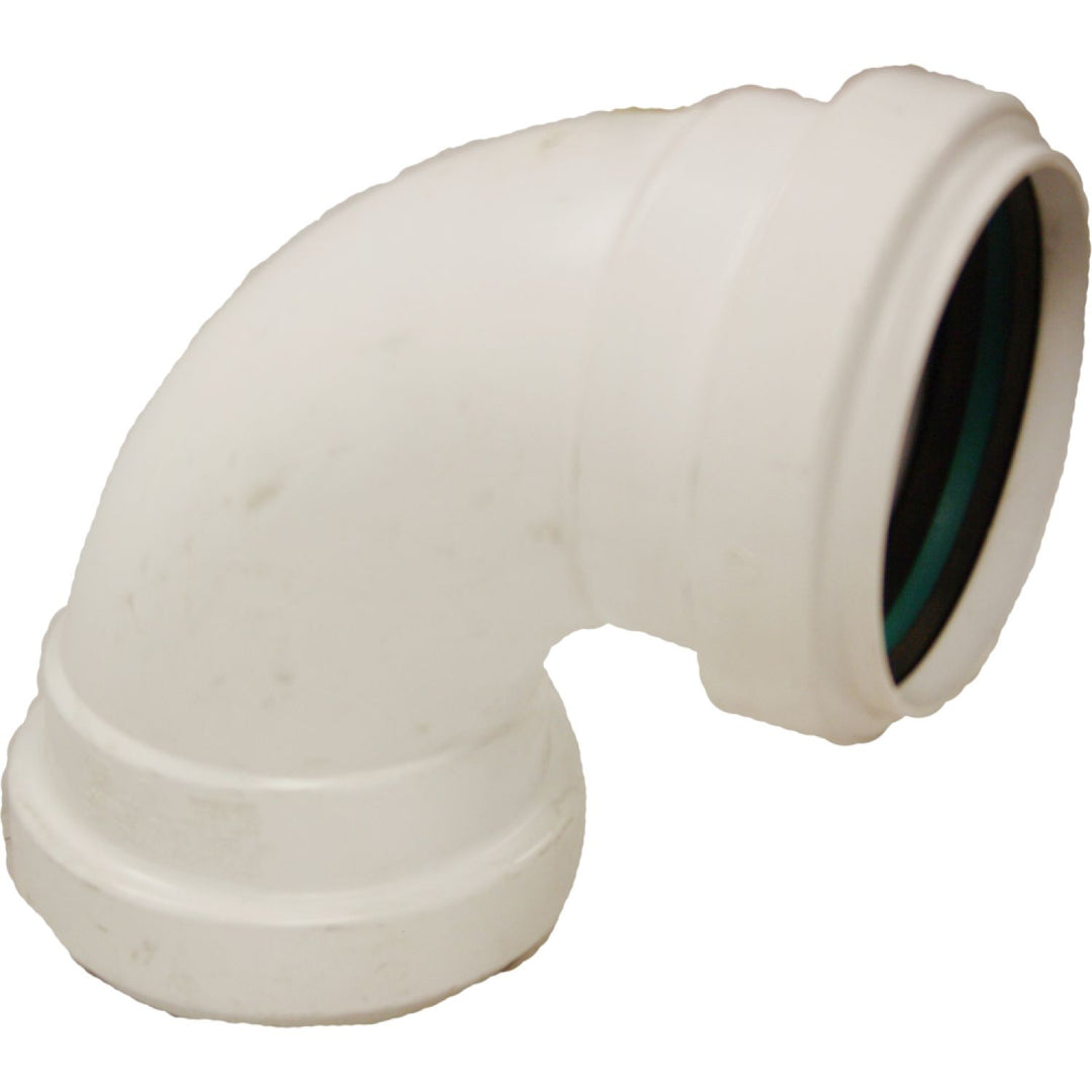4" Elbow 90 Degree Gasketed Sewer & Drain Sewer & Drain SDR 35 PVC