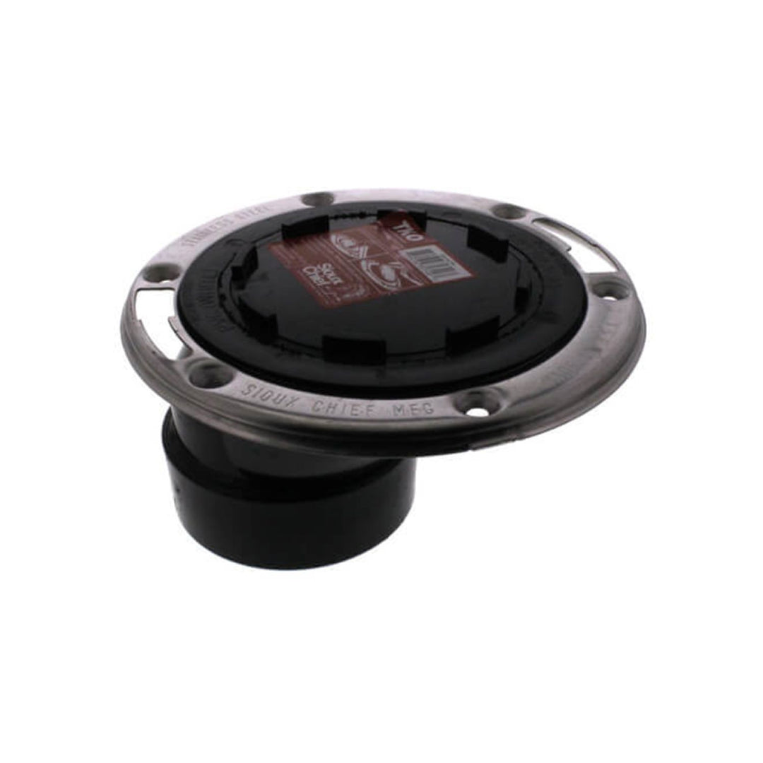 Sioux Chief 889-AOTM 3" ABS Offset Closet Flange w/ TKO