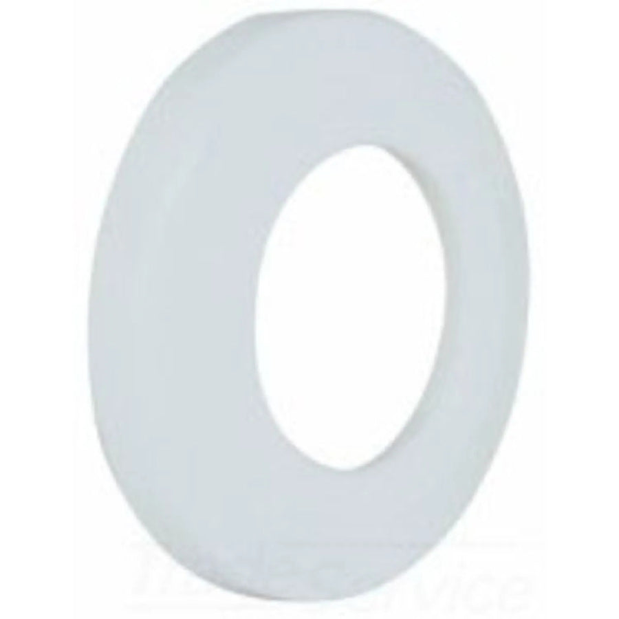 SIOUX 921-6W TRIM-TITE 1-1/2" IPS PLASTIC ESCUTCHEON WHITE