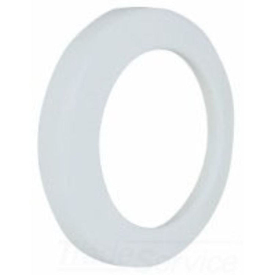 SIOUX 921-7W TRIM-TITE 2" IPS PLASTIC ESCUTCHEON WHITE