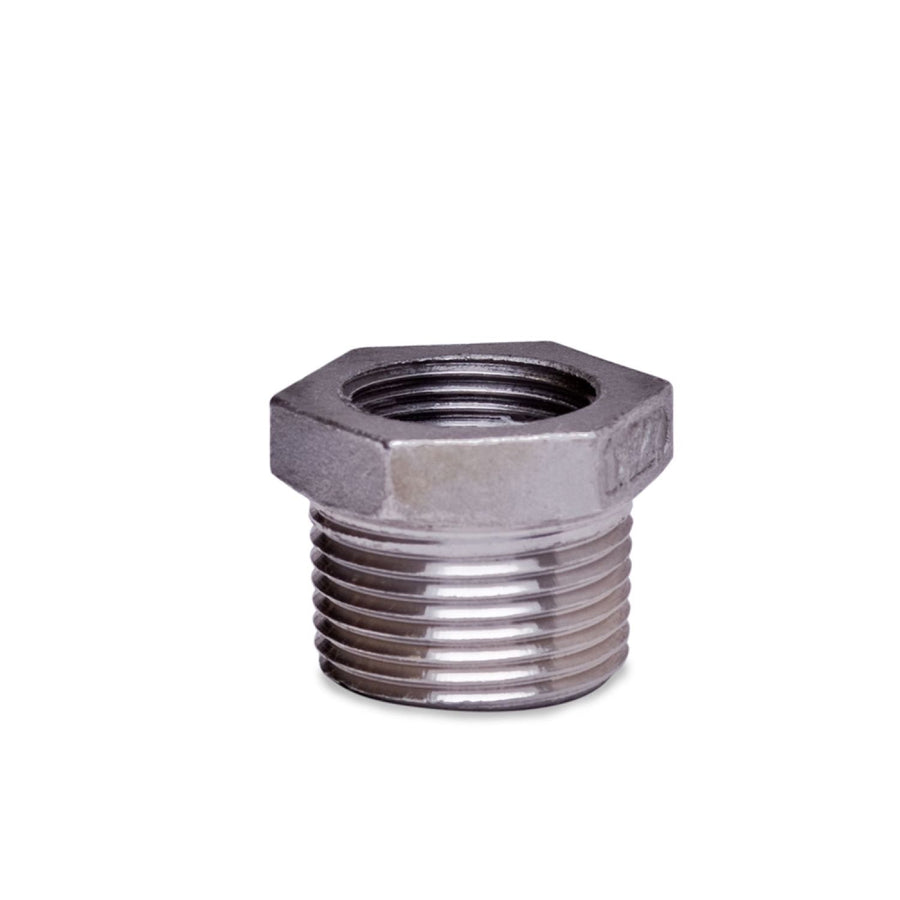SS304B134 1"x3/4" 304 STAINLESS STEEL BUSHING