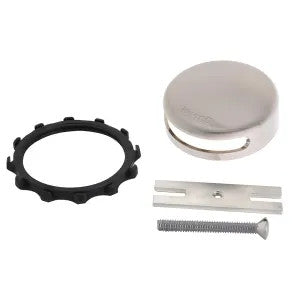 Watco Innovator Overflow Plate Kit, Brushed Nickel - 18009-BN