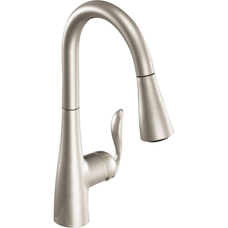 Moen Arbor Single Handle High Arc Pull-Down Kitchen Faucet, Spot Resist Stainless - 7594SRS